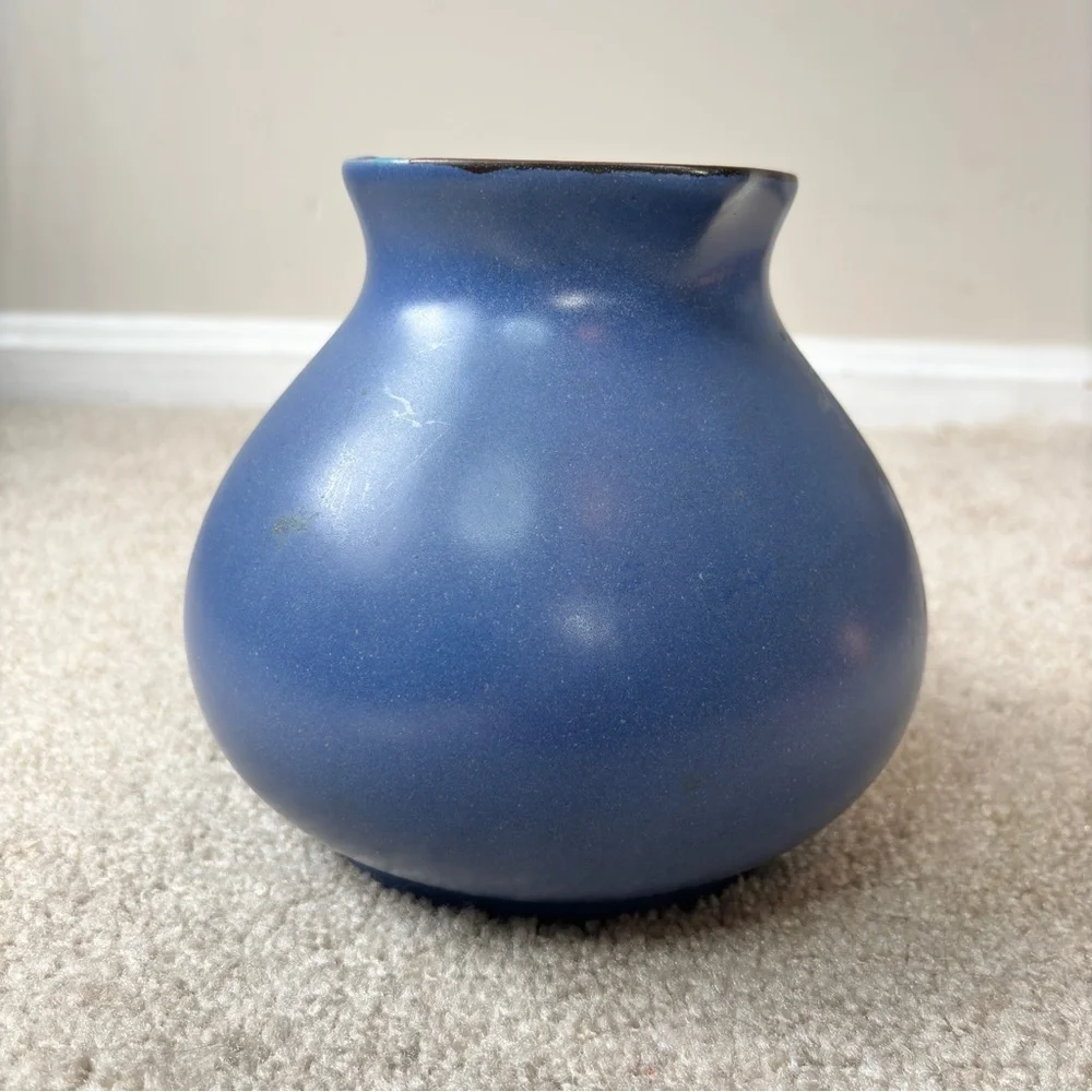 Dansk Mesa Sky Blue Ceramic Pitcher KW Portugal